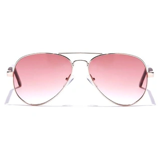 JRS by Coolwinks S33C5971 Wine Gradient Pilot Sunglasses for Men and Women