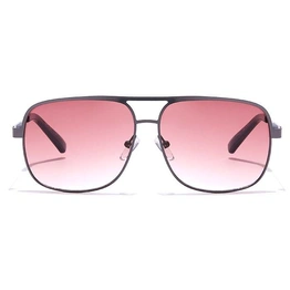 JRS by Coolwinks S33C5648 Wine Gradient Retro Square Sunglasses for Men and Women