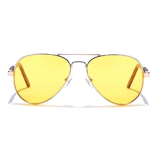 JRS by Coolwinks S59C5974 Yellow Tinted Pilot Sunglasses for Men and Women