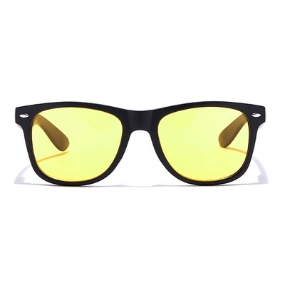 JRS by Coolwinks S59A5791 Yellow Tinted Retro Square Sunglasses for Men and Women