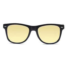 JRS by Coolwinks S59B5791 Yellow Tinted Retro Square Sunglasses for Men and Women