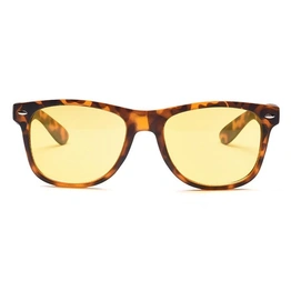 JRS by Coolwinks S59C5791 Yellow Tinted Retro Square Sunglasses for Men and Women