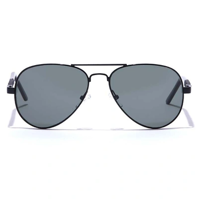 ELITE by Coolwinks S16A5374 Black Tinted Pilot Sunglasses for Men and Women