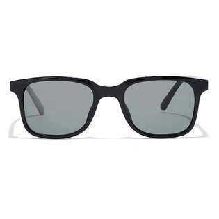 ELITE by Coolwinks S16B5362 Black Tinted Retro Square Sunglasses for Men and Women