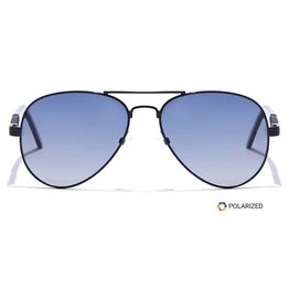 ELITE by Coolwinks S20A5595 Blue Polarized Pilot Sunglasses for Men and Women