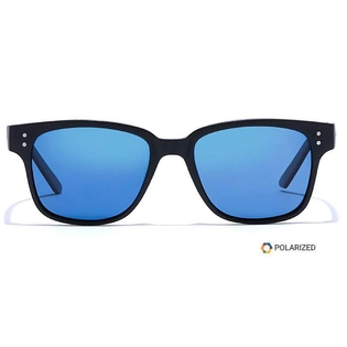 ELITE by Coolwinks S20B5525 Blue Polarized Retro Square Sunglasses for Men and Women