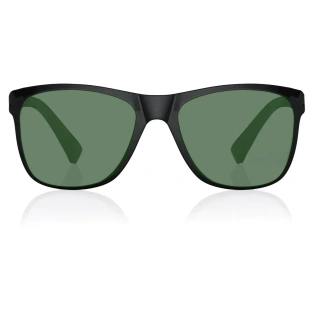 Square Matt Brown Gradient Sunglasses for Guys