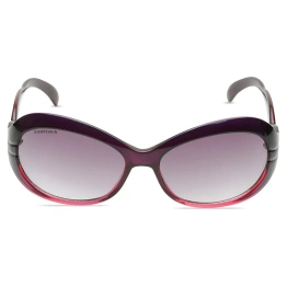 Oval Shiny Pink 100% UV Protected Sunglasses for Girls