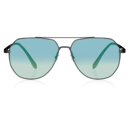 Matt Blue Gradient Sunglasses for Guys