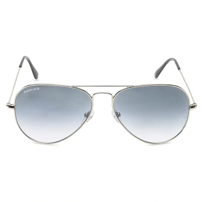 Pilot Shiny Grey Gradient Sunglasses for Guys