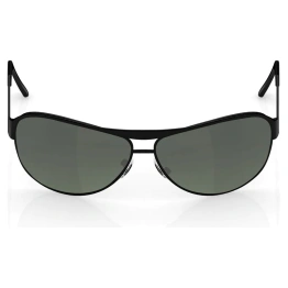 Pilot Matt Black Polarized + UV Protected Sunglasses for Guys