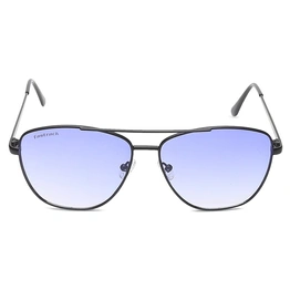 Square Matt Blue Gradient Sunglasses for Guys