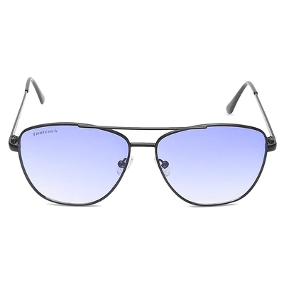 Square Matt Blue Gradient Sunglasses for Guys