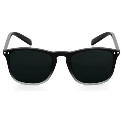 Square Matt Brown Polarized + UV Protected Sunglasses for Guys