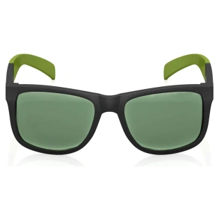 Square Shiny Green UV protected Sunglasses for Male