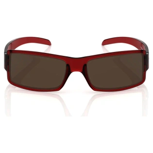 Sporty Matt Brown 100% UV Protected Sunglasses for Guys