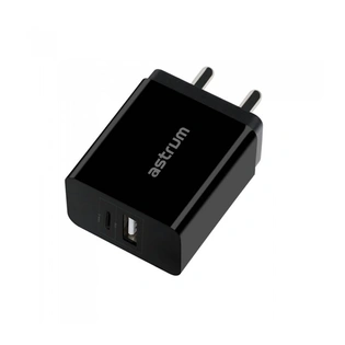 Astrum CH260/Glossy Black/Wall Travel Charger