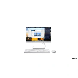 Lenovo Ideacentre AIO 3 22ADA05 Ryzen 3 Dual Core/8GB DDR4/1TB/21.5 Inch Screen/AMD Radeon Graphics/Windows 10 Home/with MS Office /Foggy White