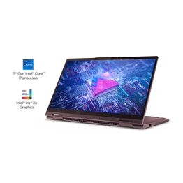 Lenovo Yoga 7i i5-1135G7 / 16GB / 512GB SSD / 14" FHD IPS GL Touch, 300N, 72% NTSC, AGC Dragontrail glass / INTEGRATED INTEL IRIS XE GRAPHICS / Windows 10 Home + , OFFICE H&S 2019Backlit, All Metal