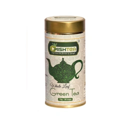 MMISHTEA Whole Leaf Green Tea (Tin Caddy Box) 75 grams