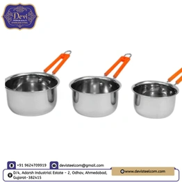 STAINLESS STEEL COOKING SAUCEPAN