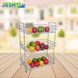 Vegetable Stand Trolley Triple