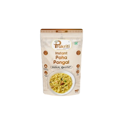 Instant Poha Pongal