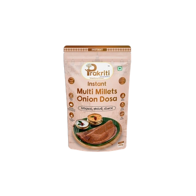 Instant Multi Millets Onion Dosa