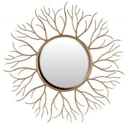 IRON SUN MIRROR FRAM WITH COLOR