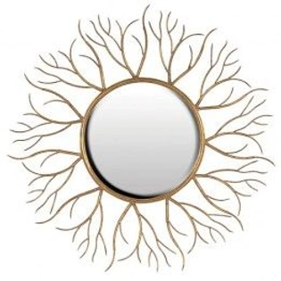 IRON SUN MIRROR FRAM WITH COLOR