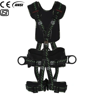 I SSAFE Safety Belt and Harness with CED Coating & Adjustable Straps, ISF-101