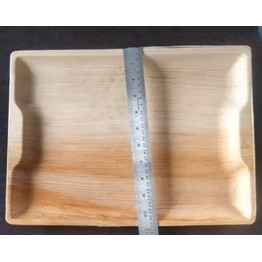 14*10 Rectangle Areca leaf serving/platter tray