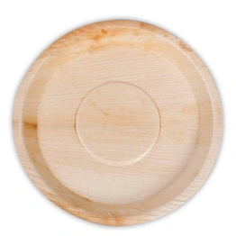 12 inch deep Round Areca leaf plate