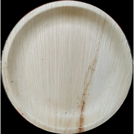 6 inch Round shallow Areca leaf plates