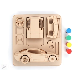 DIY 3D CAR PUZZLE