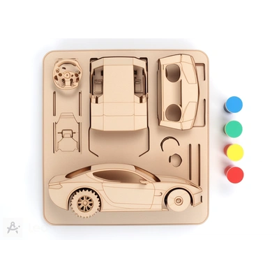 DIY 3D CAR PUZZLE