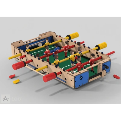 DIY-FOOSEBALL TABLE TOP GAME