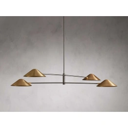 4 light Mid Century Stilnovo Chandelier Ceiling Light Pendant Lamp , Modern Contemporary Ceiling Pendant Lighting Dining