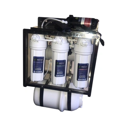 40 LPH SS RO SYSTEM + 11 Liters in-built Pressure storage water Tank + TDS CONTROLLER