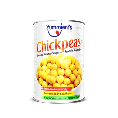 Canned Pre soaked chickpeas