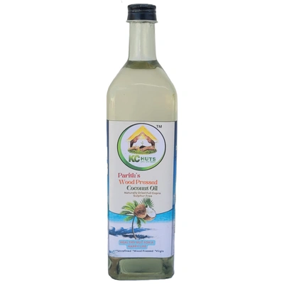 Pure Coconut Oil - Wood Pressed & Naturally Dried Full Copra