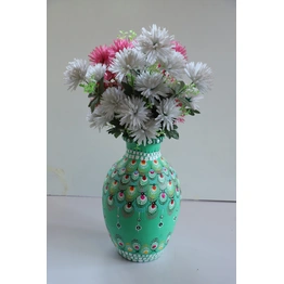 Handcrafted Clay Vase – Rustic Elegance