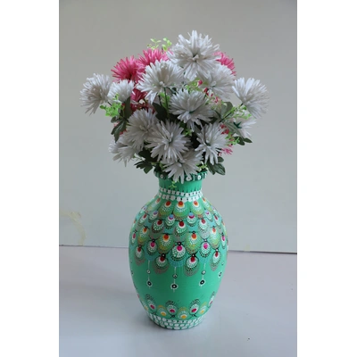 Handcrafted Clay Vase – Rustic Elegance