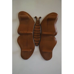 Wooden Butterfly Shelf – Artistic & Functional