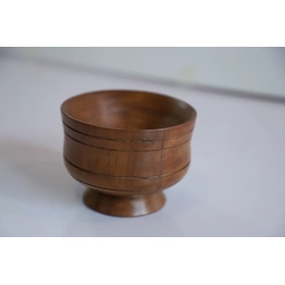 Handcrafted Wooden Bowl – Rustic & Elegant