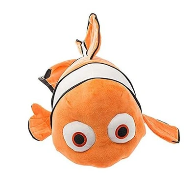 Nemo Fish Plush Soft Toy (Orange, 0 - 5 years)