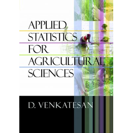 NIPA Applied Statistics for Agricultural Sciences (Hardback, D. Venkatesan)