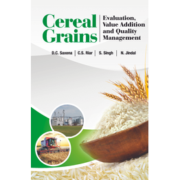 NIPA Cereal Grains: Evaluation,Value Addition and Quality Management (Hardback, Saxena, D.C., C.S.Rair,,S.Singh & Naveen Jindal)