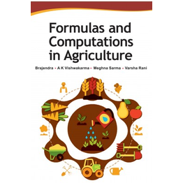 NIPA Formulas and Computations in Agriculture (Hardback, Brajendra, A K Vishwakarma, Meghna Sarma & Varsha Rani)