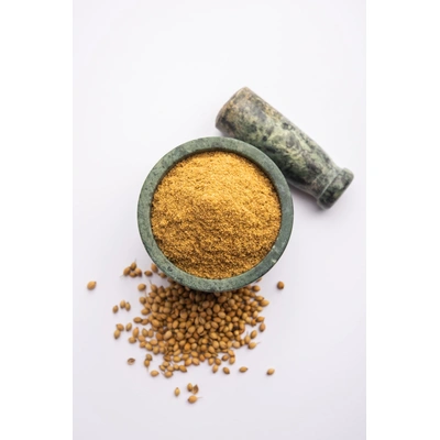 Spices | Coriander (Dhania) Powder | Organic, Aromatic & Flavorful Dhania Powder Ideal for Curries, Soups, Salads, Marinades & More | No Preservatives, Artificial Colors, or Flavors Added